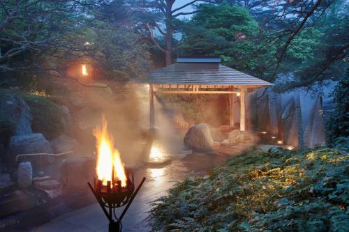 Akiu Onsen Hotel | Ryokusuitei