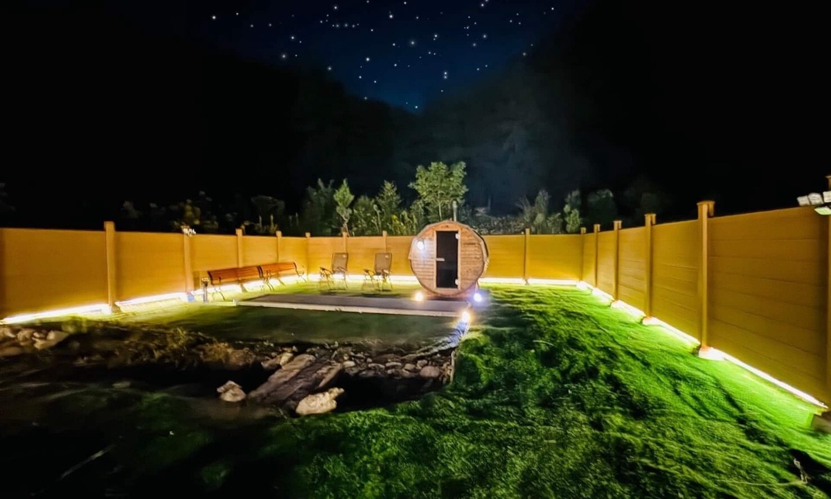 Itoshima Villa | Shikino-an Itoshima 1300 ㎡ Panoramic open-air bath in the great nature! More than 5 parking spaces, sauna, private BBQ facilities, pets allowed