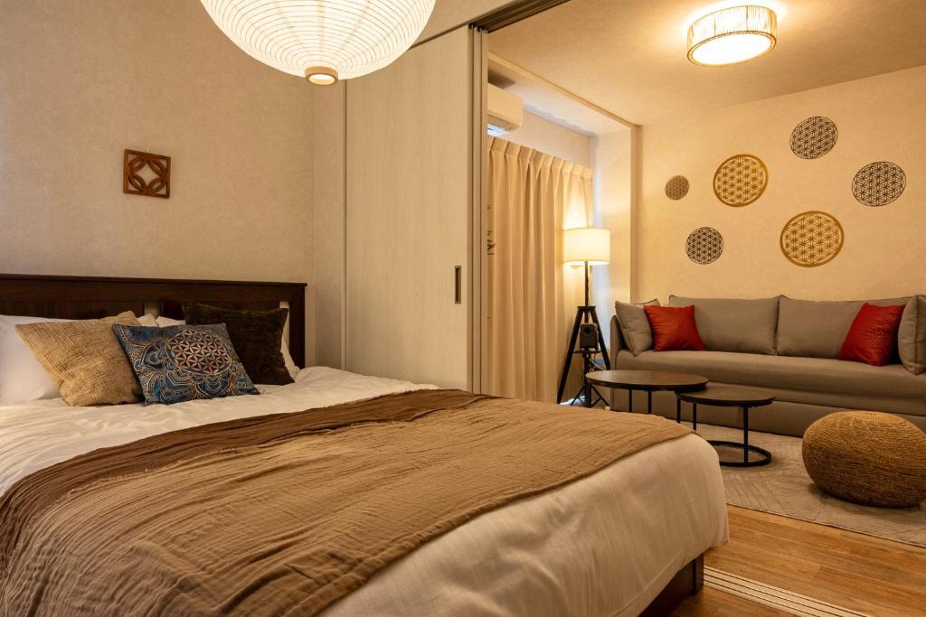 Ikuno Apartment | SHIPPO Residence Tsuruhashi 2BR Apartment with Home Theater