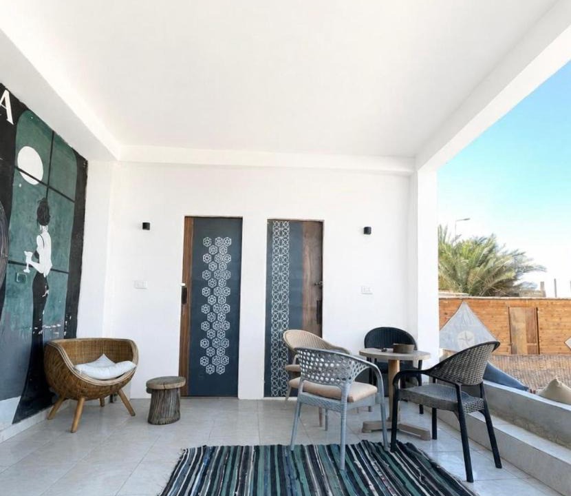 Dahab House | single ac room at guest house 4