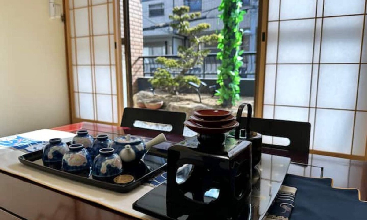 Nishinari Villa | Sky Garden · 4min to Namba by Subway · Direct to KIX & Nara