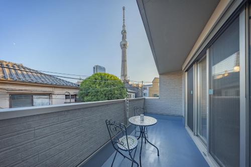 Sumida Villa | Skytree House Oshiage New 3-story Villa, 2 Showers, 2 Toilets, 4 Rooms, 3 min walk to Oshiage Station
