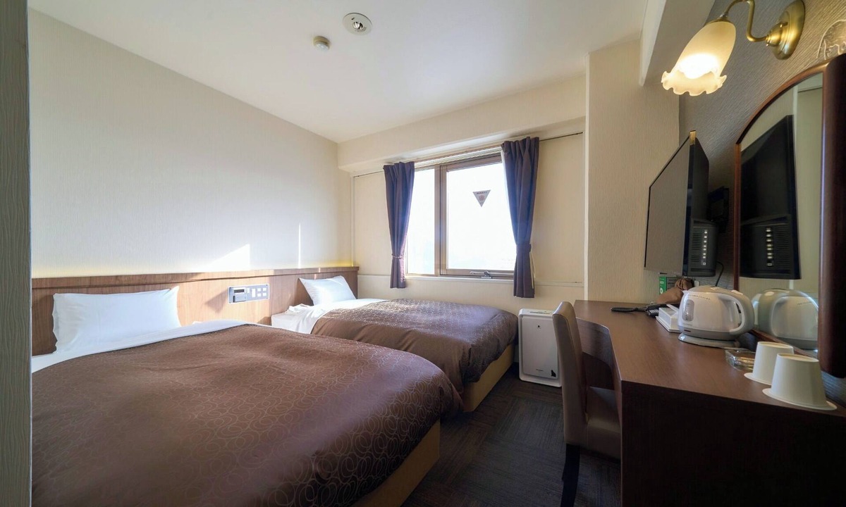 Koka Hotel | Smoking Economy Twin with bathroom and toilet Free WiFi/Koka Shiga