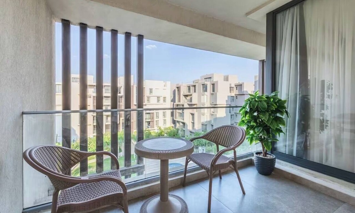 New Cairo Apartment | Sodic Eastown Panoramic EDNC View + Monorail