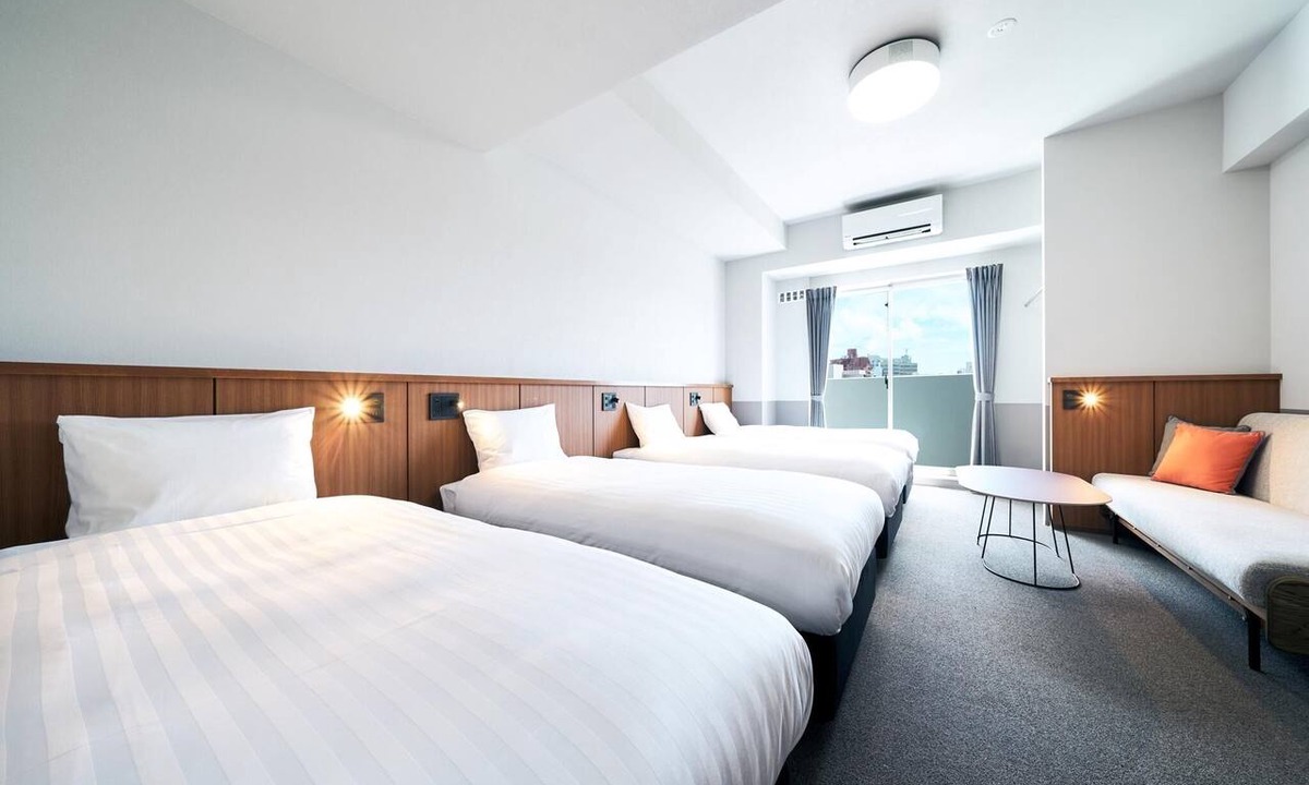 Tsuboya Apartment | Standard 5 BedsLarge Bathroom35m2 /Naha Okinawa