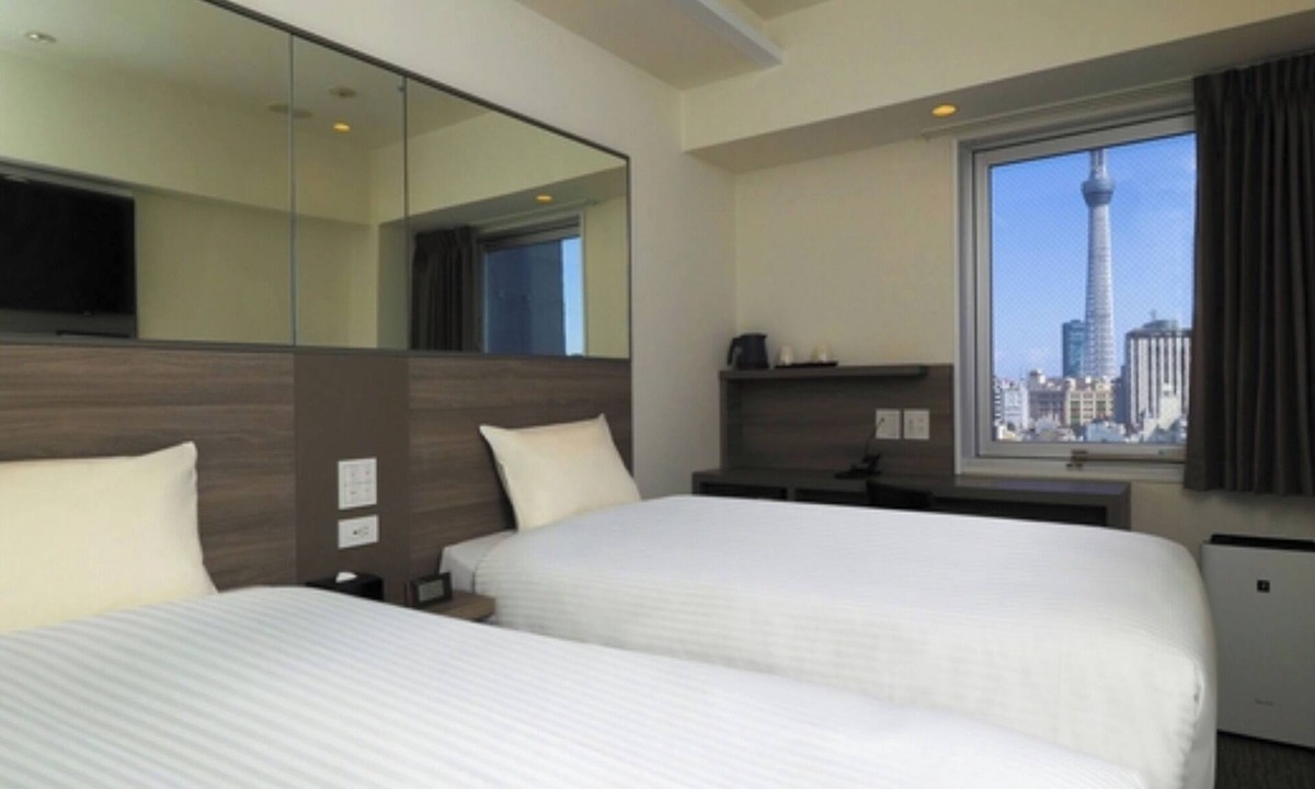 Asakusa Hotel | Standard Twin Room Tower View Room Only Stay /Taito-ku Tokyo