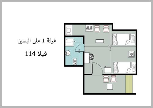 Marina El Alamein Apartment | studio 1 or 2 1bed room sea view by the pool green beach v114