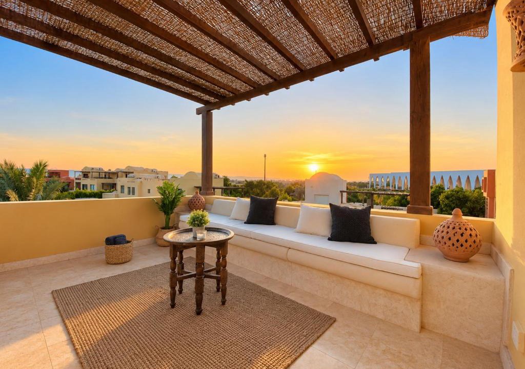 El Gouna Apartment | Stylish Townhouse, Pool, Rooftop, South Marina El Gouna