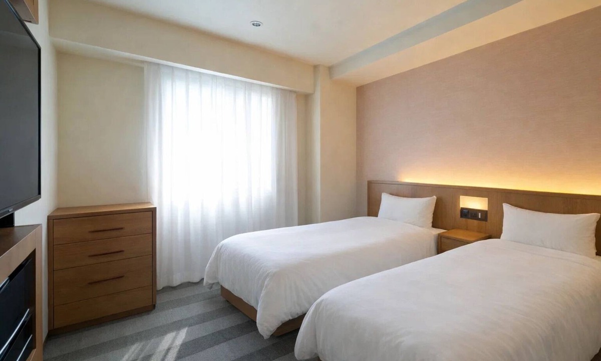 Kannai Hotel | Superior 2x Singles in Yokohama Hotel