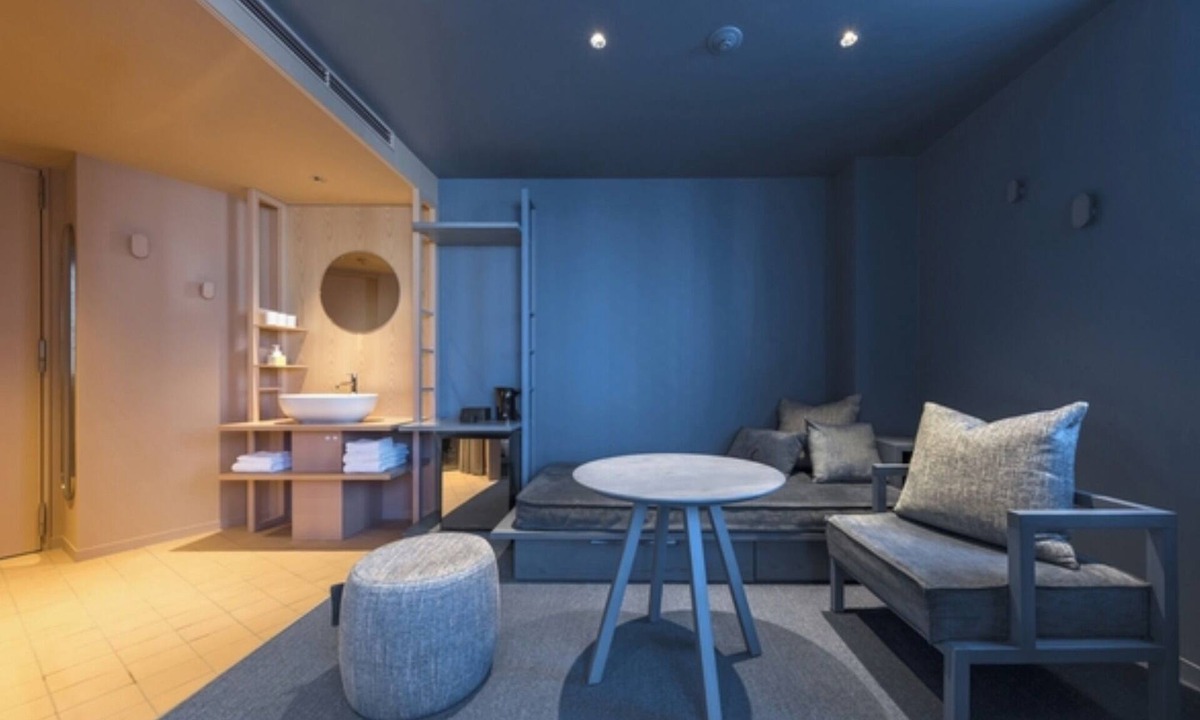 Iidabashi Hotel | Superior Room Dark Blue Standard Plan Breakfast/Chiyoda Ward Tokyo