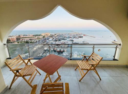 Port Said Apartment | The Royal Sea View Suite