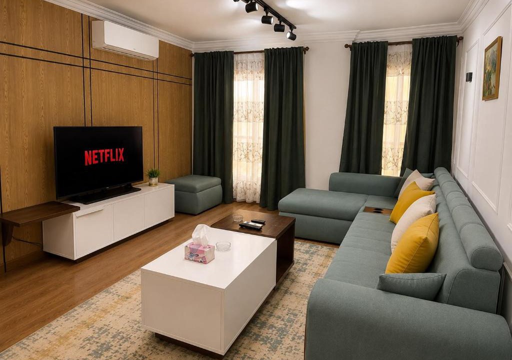 New Cairo Apartment | Three Bedroom Hotel suite close rehab