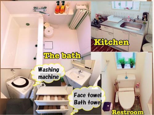 Minamiotsuka Apartment | Tokyo Stay House Otsuka -Kitchen-Living-dining-3room-