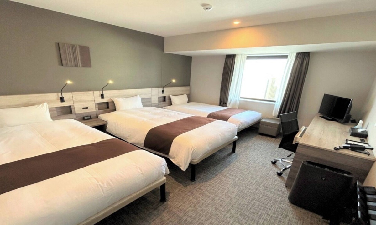 Hakodate Hotel | Triple Room Nonsmoking | Room only Multiple/Hakodate Hokkaidō
