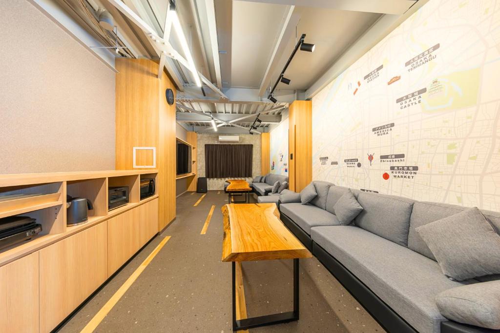 Higashishinsaibashi Apartment | VILLA DOTONBORI Shinsaibashi Osaka, Private Villa with Rooftop Open-Air Bath, Sleeps 13