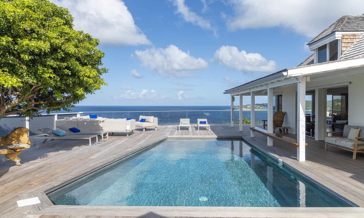 Anse des Cayes Villa | Villa Gaillac | Ocean View - Located in Tropical Anse des Cayes with Private Pool