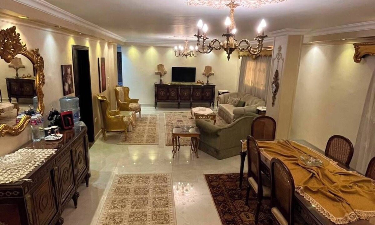 Agouza Apartment | Vintage 2-Bedroom Apartment with AC & Large Balcony in Giza