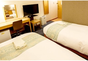 Nonsmoking Twin room Basic plan Tenjin 2 minute/Fukuoka Fukuoka