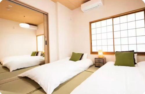 Katsushika Villa | お花茶屋车站步行4分钟四房二厅和风高档装修晴空塔上野直达国际机场 90平方