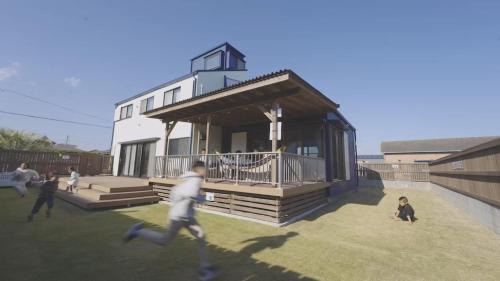 Ichinomiya Villa | まるで映画館 本格シアター 寝室6部屋 大家族大集合 海まで徒歩すぐ -オーシャニア一宮-