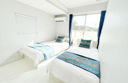 Shirahama Apartment | バブルハウス付き!白良浜徒歩10分!プール付き!BBQ雨でも可能!貸切!浅築5LDk