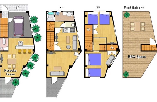 Fukushima Apartment | ホテル北港通