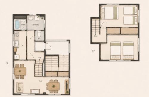 Kurashiki Apartment | 和楽器の宿 むつの音