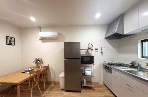 Nishinari Villa | 天下茶屋+岸里车站徒步5分钟/心斋桥、难波、难波、USJ、关西机场/日式和风三卧6人/双卫浴+烘干机