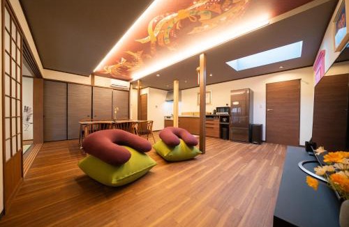 Joto House | 宿本陣星ノ邸 150平米百年古民家 日式浴庭 名家水墨画 双浴双卫 徒步到地铁站5mim 乘地铁可直达心斋桥