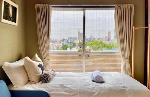 Nishiwaseda Apartment | 新宿区早稻田地铁6分钟两室景观公寓