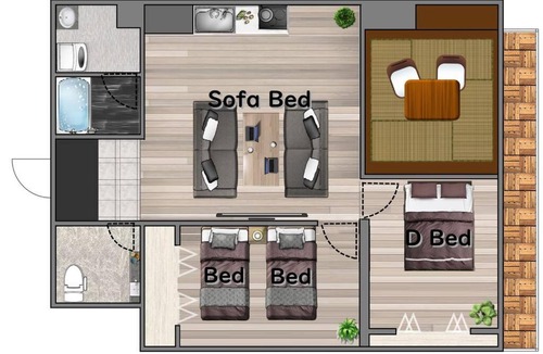 Tennoji Apartment | 最上階から国宝四天王寺を一望"任天堂switch&Wi-Fi完備&Netflix視聴可
