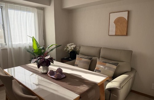 Nishi Apartment | 東和豪华双人房 30平 大客厅 阿波座站3分 双轨地铁站 直达心斋桥 梅田