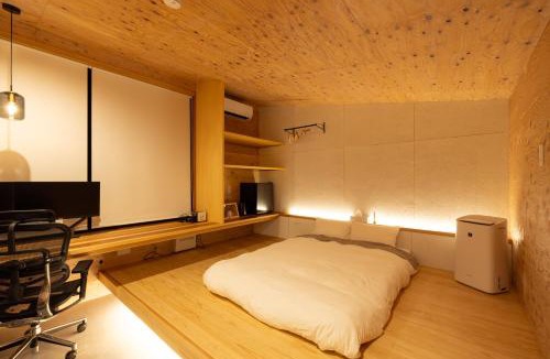 Nasu Apartment | 森deワーケなすっぽ 木の温もりとホテルライクな佇まい 森のバレルサウナ
