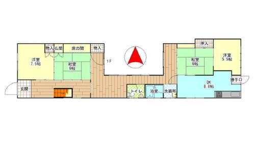 Awara Apartment | 芦原温泉駅から徒歩5分の1棟貸切民泊 最低限芦原温泉駅前