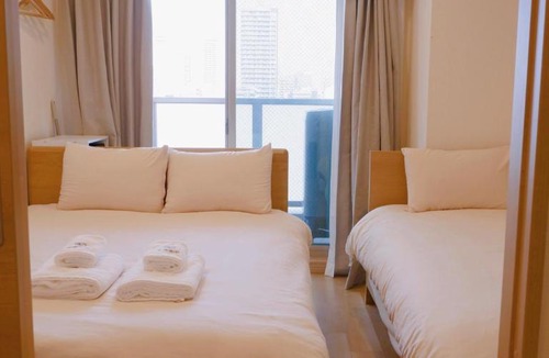 Tanimachi Apartment | 谷町六丁目站1分钟 电梯公寓可住3人 直达心斋桥难波梅田 带阳台 洗衣机 浴室干燥