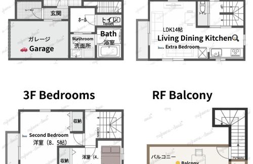 Odawara House | 貸切新築ヴィラ l 最大9名 l 小田原城徒歩14分 l 無料P l 箱根板橋駅徒歩9分 l SENU VILLA Minamicho - Odawara
