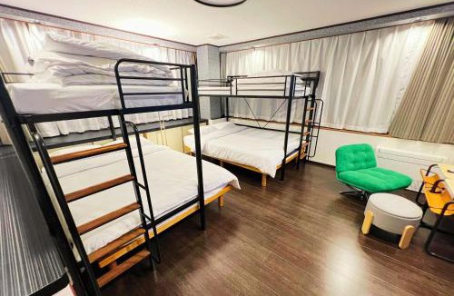 Nagahama House | 鈴籠長浜城 冬の間 - ダブル2台 ロフトベッド2台 - 最大6名