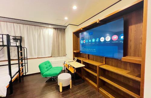 Nagahama House | 鈴籠長浜城 冬の間 - ダブル2台 ロフトベッド2台 - 最大6名