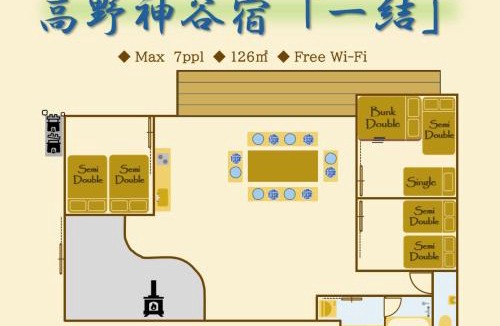 Koya Villa | 高野神谷宿 一結