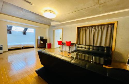Kita Ward Apartment | 1-1NEW Open 最大6名滞在可能な開放感のある空間 ペット滞在可能なアパートメント ガレージ完備
