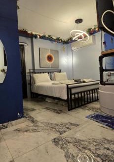 Heliopolis Apartment | 1BD Studio Jacuzzi 5min to Cairo Airport, Massager, appartement, hotel, Sheraton Al matter