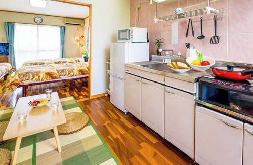 Tokeshi Hotel | 1st and 2nd floors Triple Westernstyle room with induction kitchen Room only/Nakagami-gun Okinawa