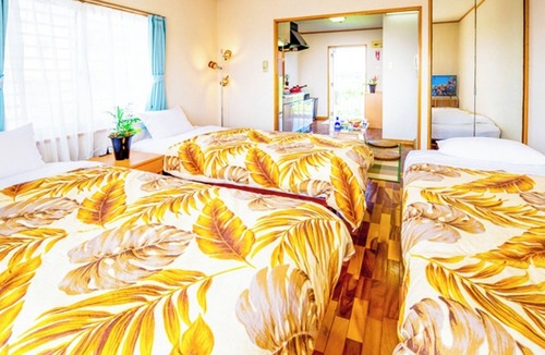 Tokeshi Hotel | 1st and 2nd floors Triple Westernstyle room with induction kitchen Room only/Nakagami-gun Okinawa