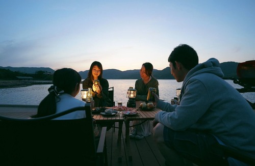 Ama RV Rental | 3 Geodome DinnerBreakfast included plan For /Oki County Shimane