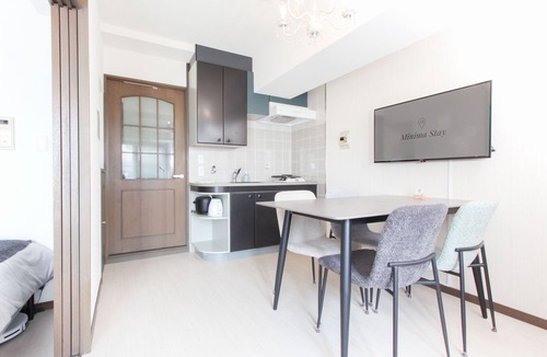 Namba Apartment | 4 min walk from Nagahoribashi Station/Near Shinsaibashi/Max 4 guests/Wi-Fi available/Check-out at 11:00