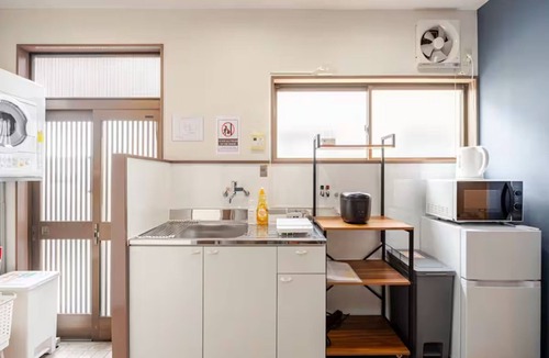 Konohana Apartment | 402 Residential Hotel GRAN Umeka Family friendly Free parking 10 minutes to USJ