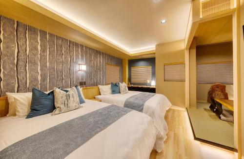 Fukushima Villa | 4ldk 5階建EV完備 最寄駅から徒歩5分 難波駅まで電車で10分の和モダンな宿