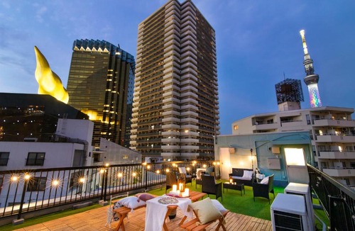 Azumabashi Apartment | 【5/24NEW OPEN】浅草徒歩3分/Max9名/無料駐車場/渋谷直通