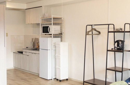 Kabukicho Apartment | 501-Natural Wood Room｜8 ppl |Custom Queen Bunk Beds |Golden Gai & Kabukicho|40㎡