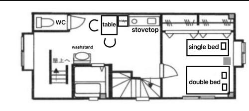 Kameido Apartment | A Europeanstyle building with ng 3 bedrooms that can accommodate 7 people a terrace featuri